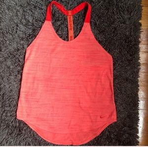 Orange Nike Just Do It Tank Top S